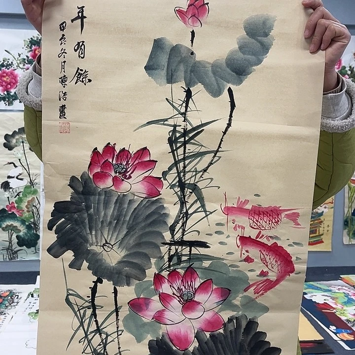 国画我是你的小可爱啊我的小可爱我的