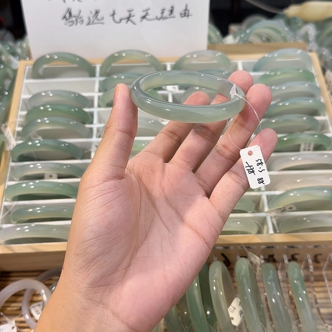 手镯玛瑙/玉髓未镶嵌圈口58.3