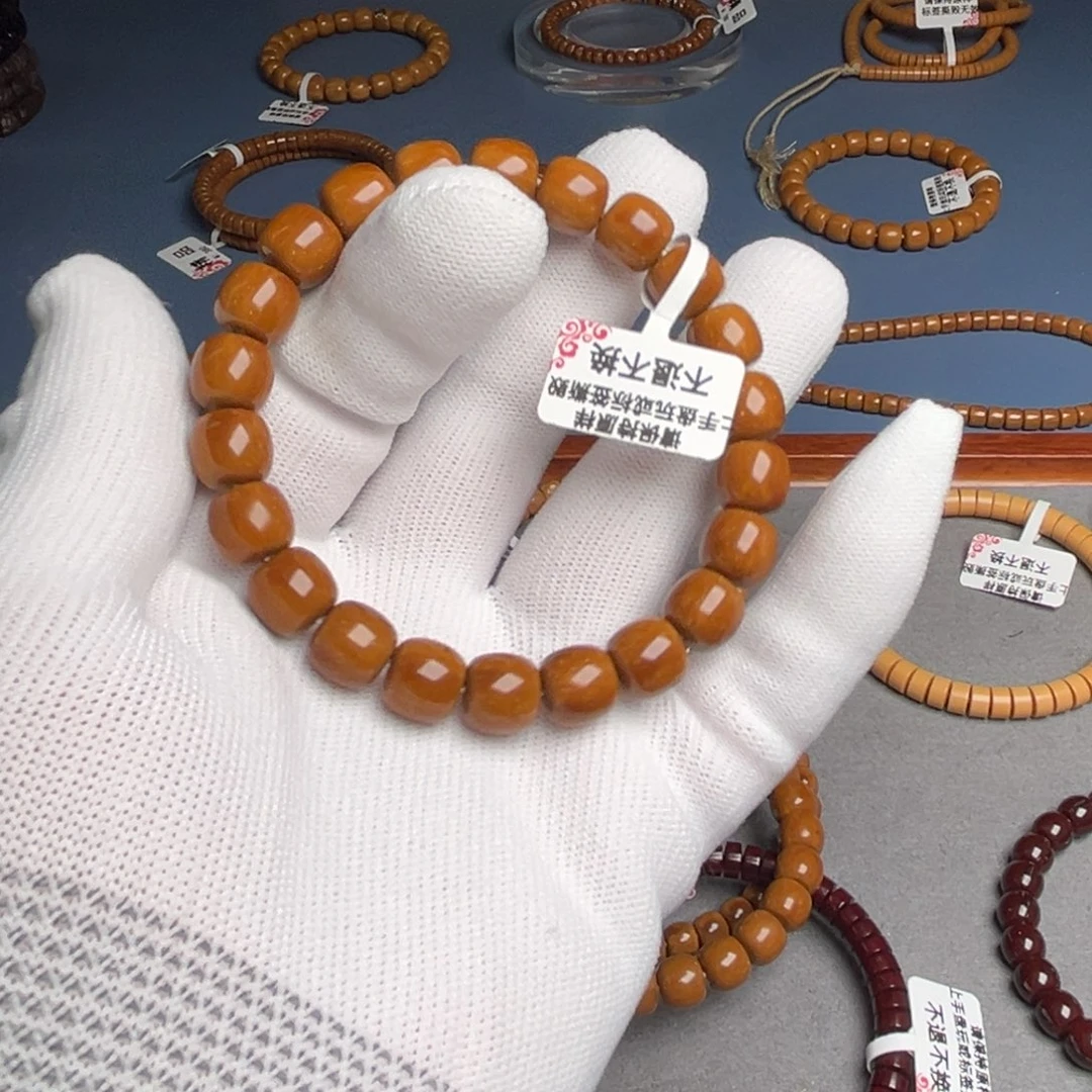 紫金鼠手串10.1尺超精品实心鼠