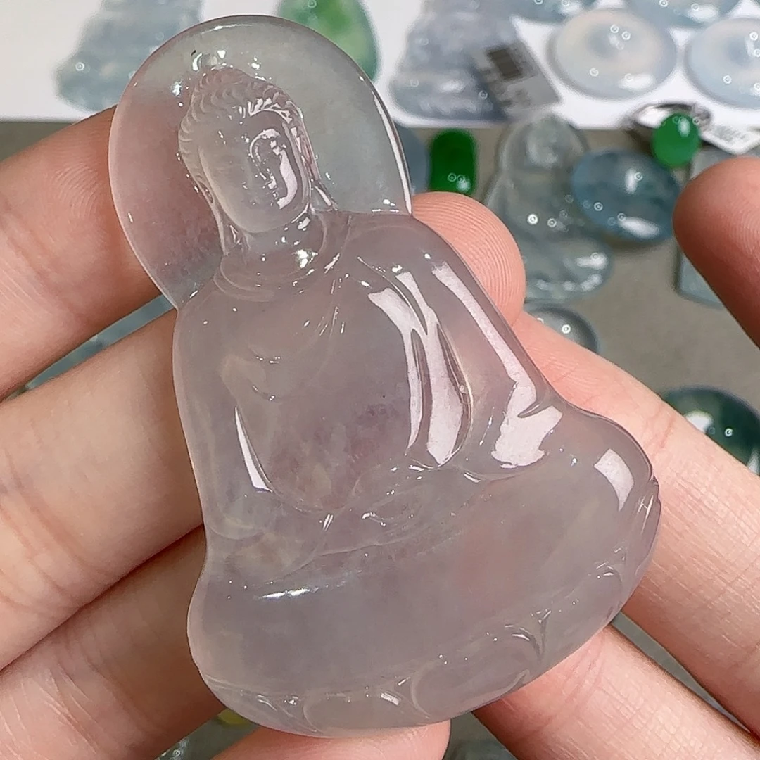 翡翠未镶嵌颈饰