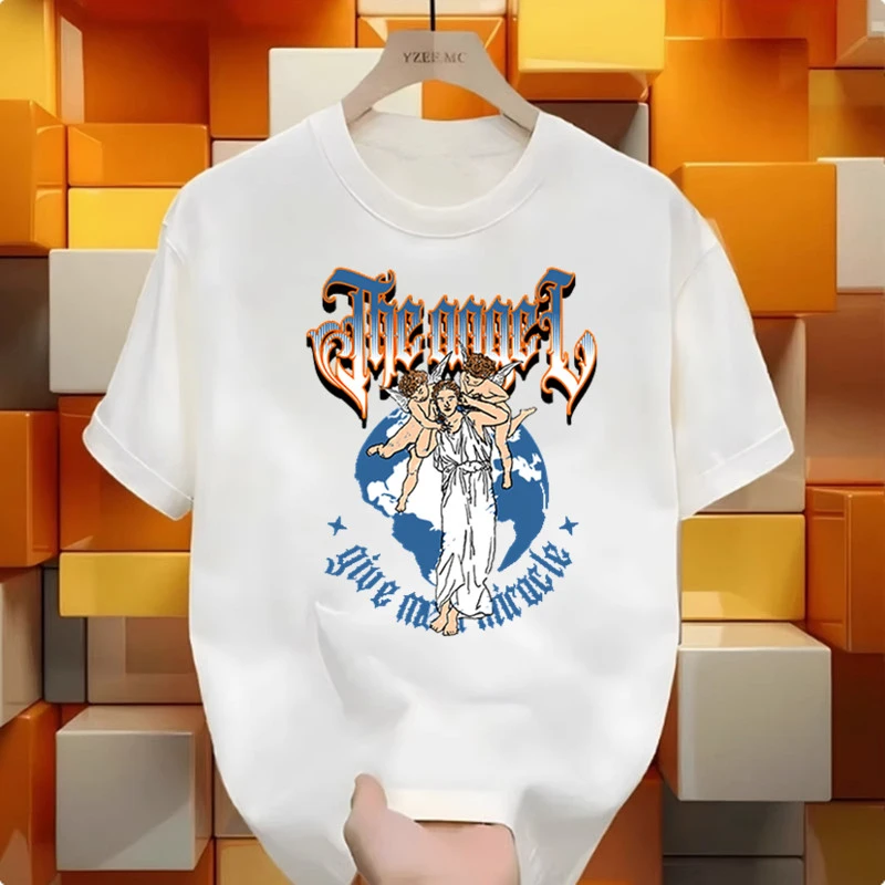 T恤常规短袖夏款情侣夏装半袖居家印花男女款