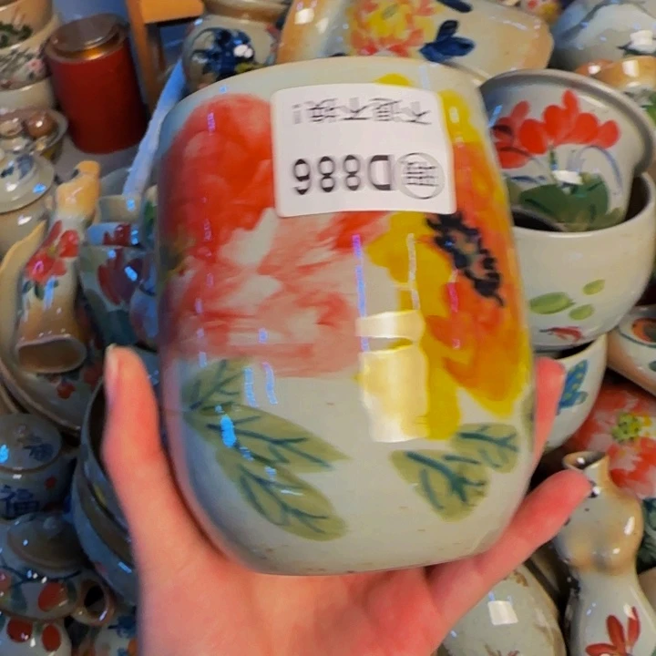 瓷片景德镇陶瓷手工手绘