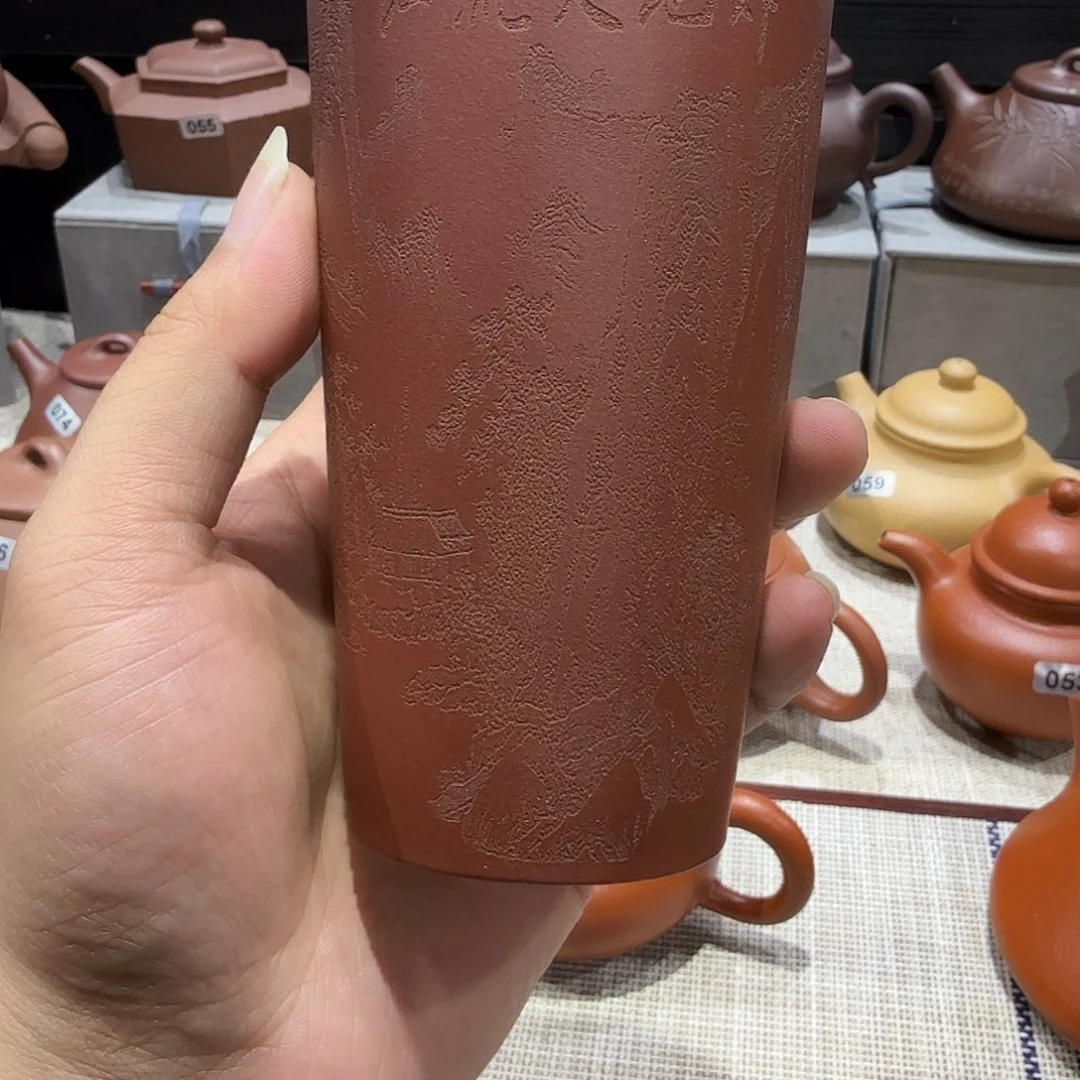 紫砂茶杯杯子紫砂1