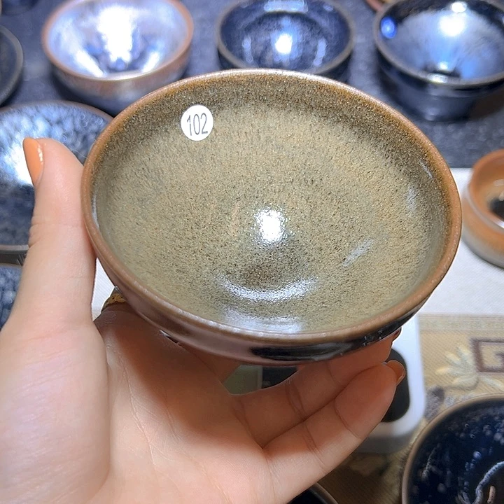 茶盏左*强在栖落直播间选的好好看啊