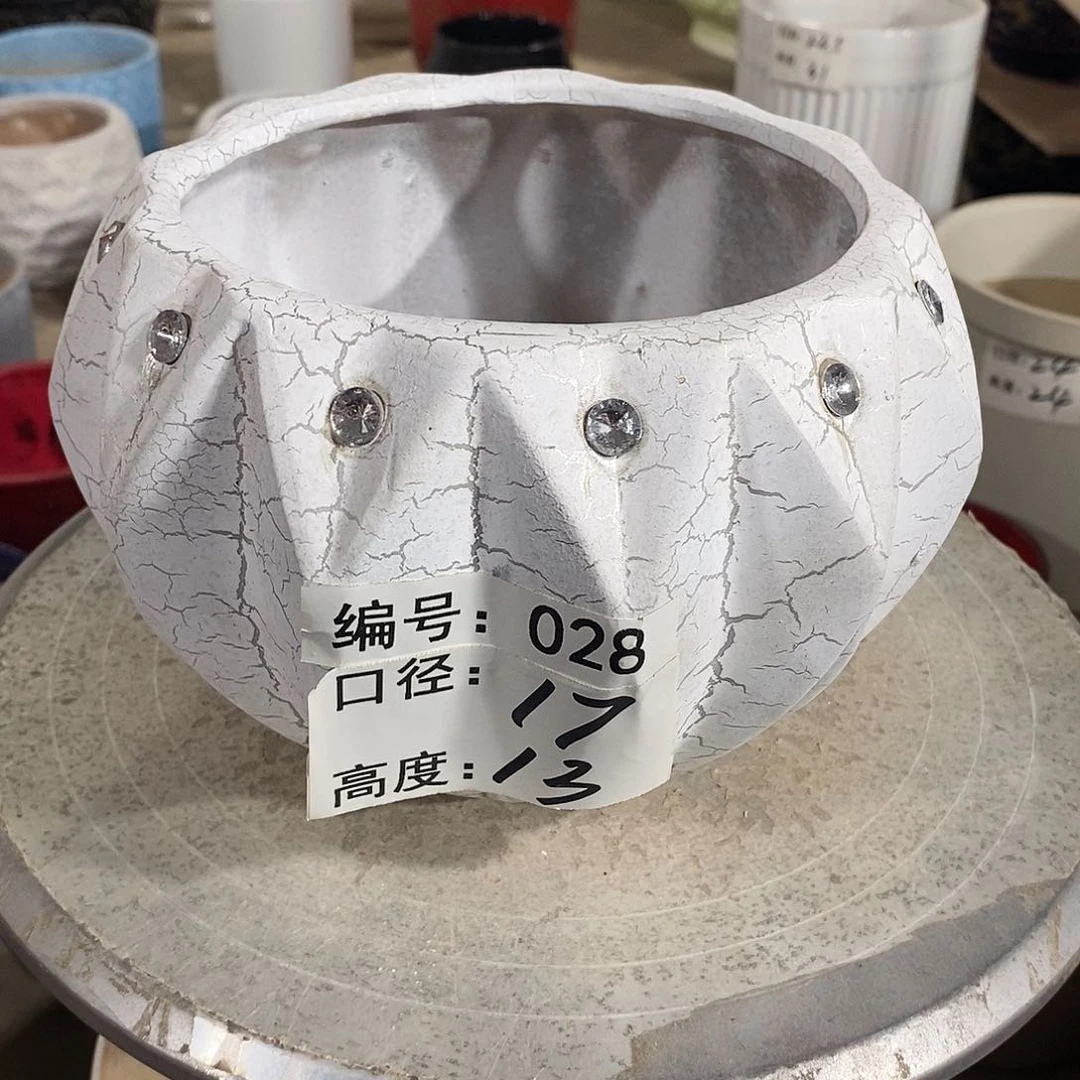 【闪购商品】陶瓷微瑕花盆-028-1个