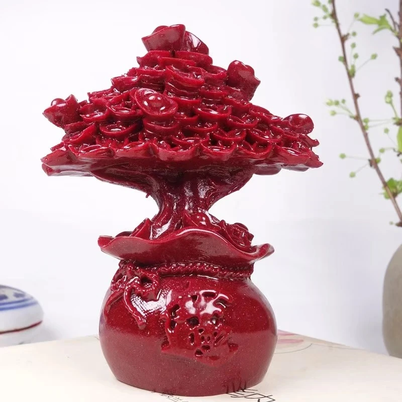 【盛世典藏】招财树摆件（D）