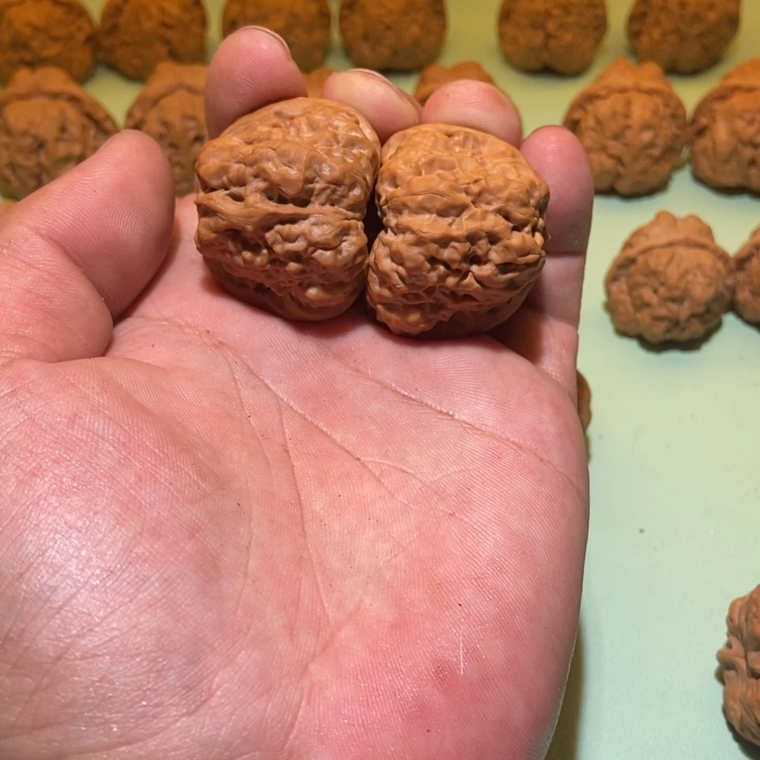 文玩核桃吊坠e**t蛤蟆头39一对