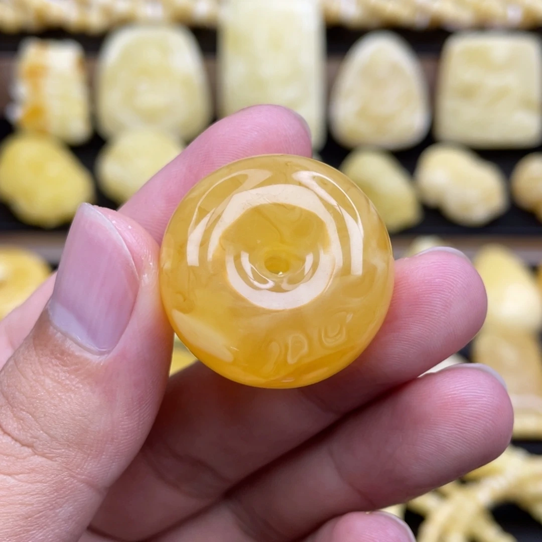 裸石琥珀未镶嵌琥珀蜜蜡