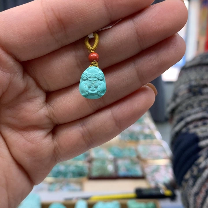 绿松石未镶嵌配饰