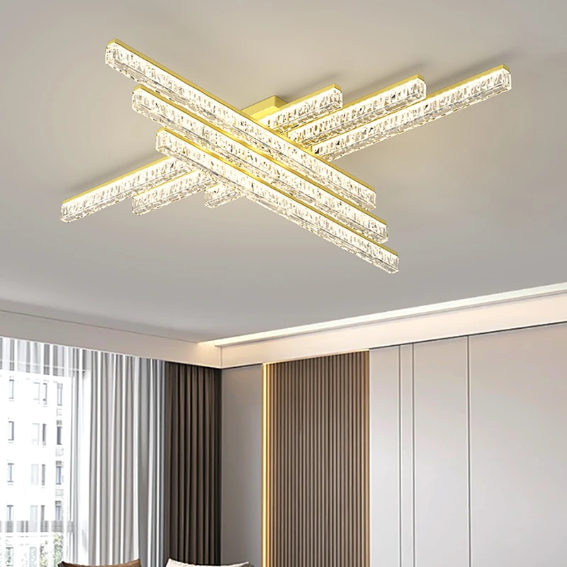 新晶达【上博】轻奢智能2025年新款客厅吸顶灯创意大气家用全光谱