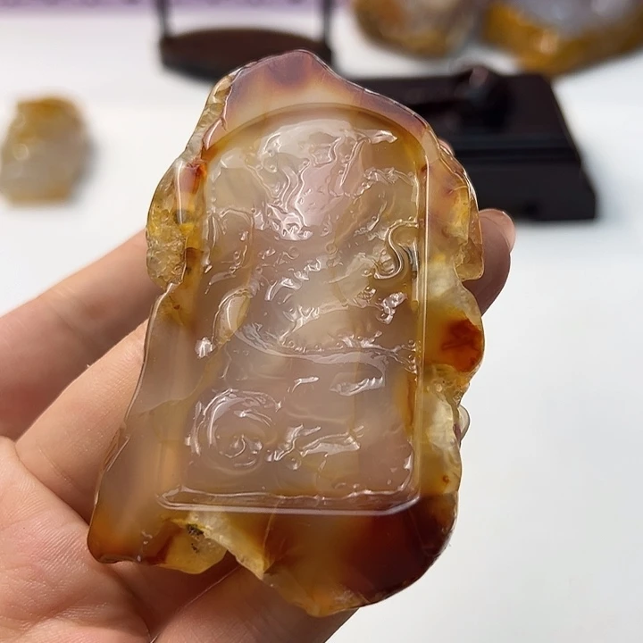 玛瑙/玉髓颈饰合金