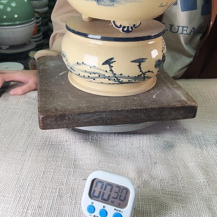 兰***白泳坤堂石湾花盆陶瓷