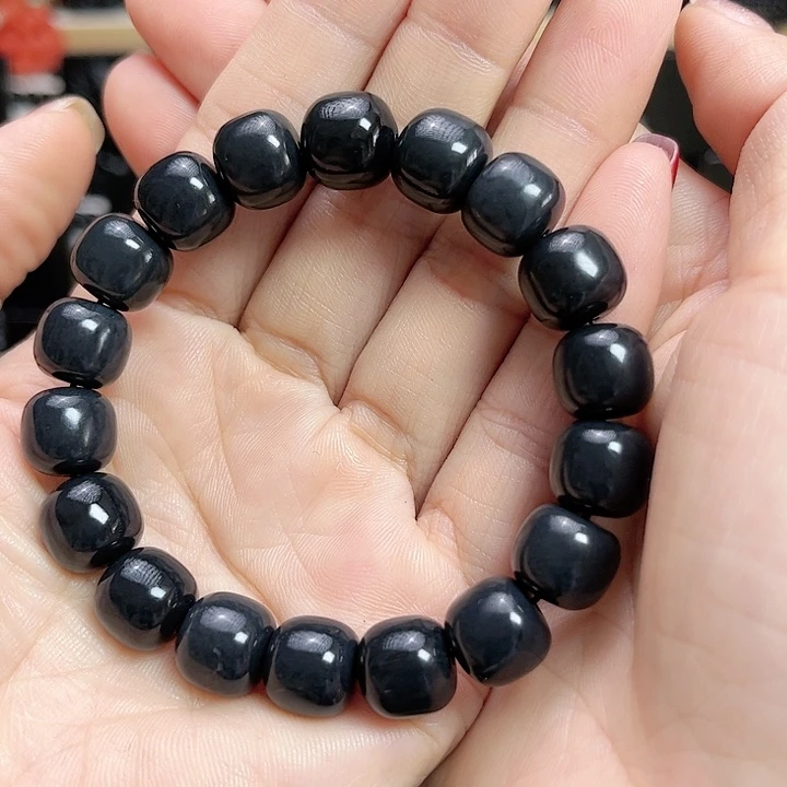 和田玉手链未镶嵌卡12老型羊脂