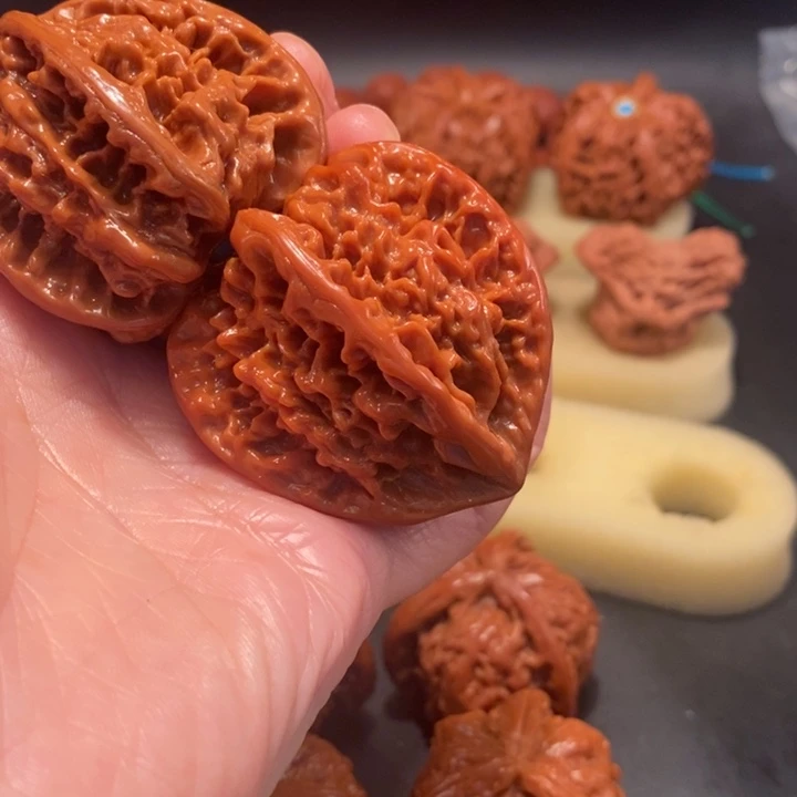 艺***划猴头核桃吊坠工艺核桃