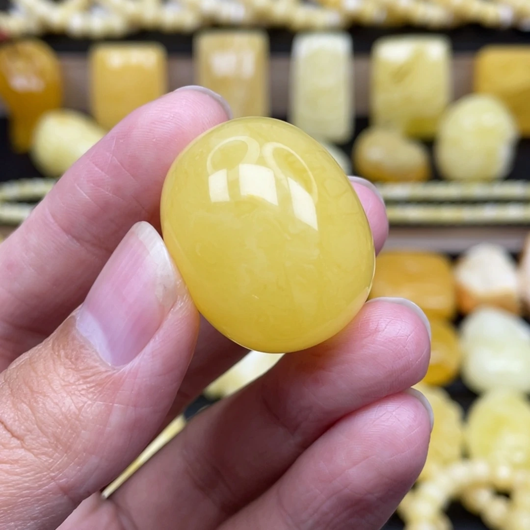 琥珀未镶嵌裸石琥珀蜜蜡