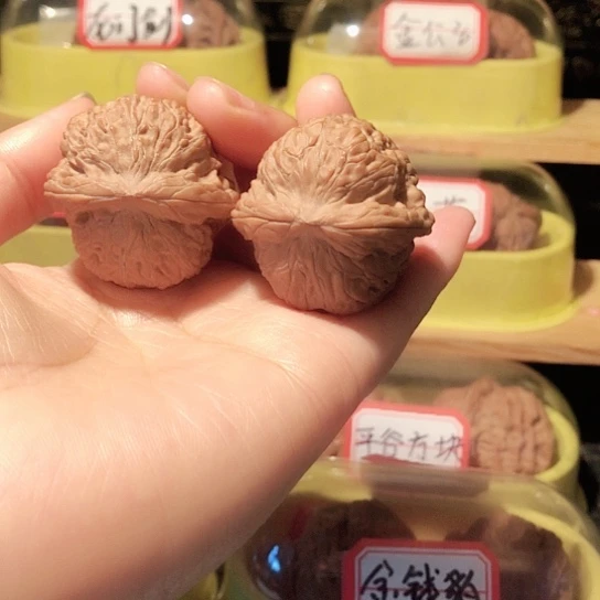 文玩核桃把件平底锅