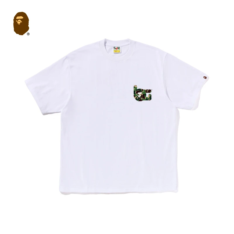 BAPE GALLERY男装25春夏迷彩印花限定款短袖T恤317101O