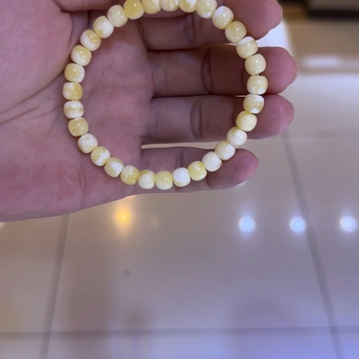 手链琥珀未镶嵌蜜蜡