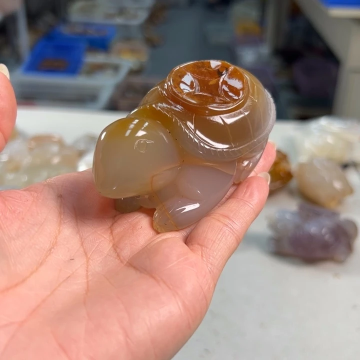 玛瑙/玉髓吊坠(不含链)未镶嵌艾**雅