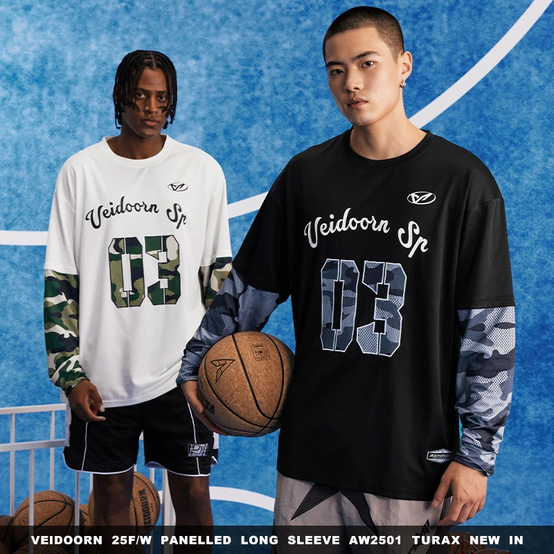 【新品发售】维动突袭长袖投篮服运动长袖T恤训练宽松秋冬美式