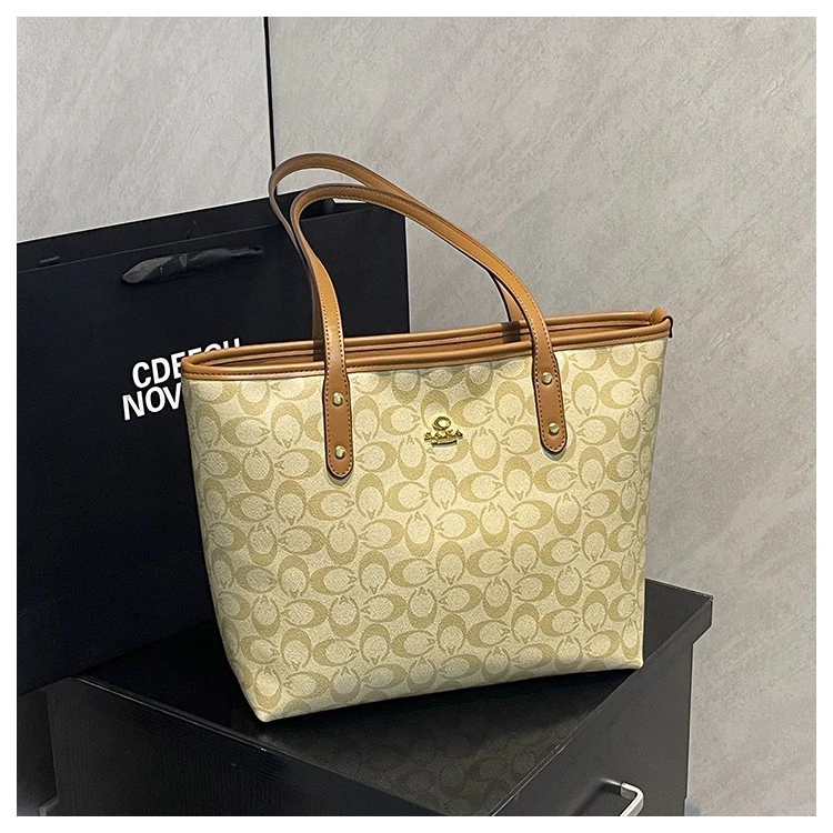 赛安娜复古轻奢大空间时尚大方中古托特包