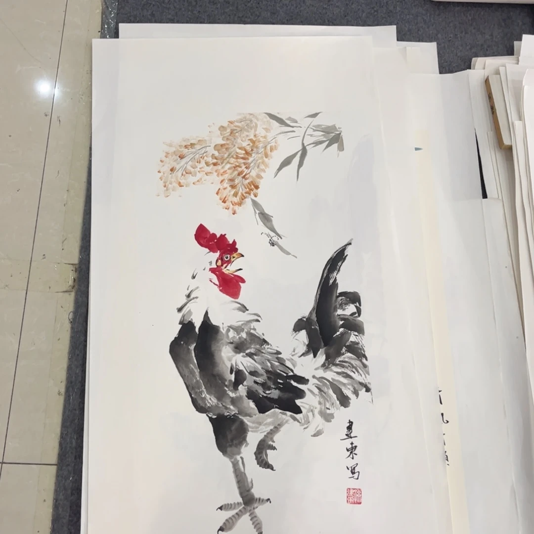 国画LD国画单幅任发