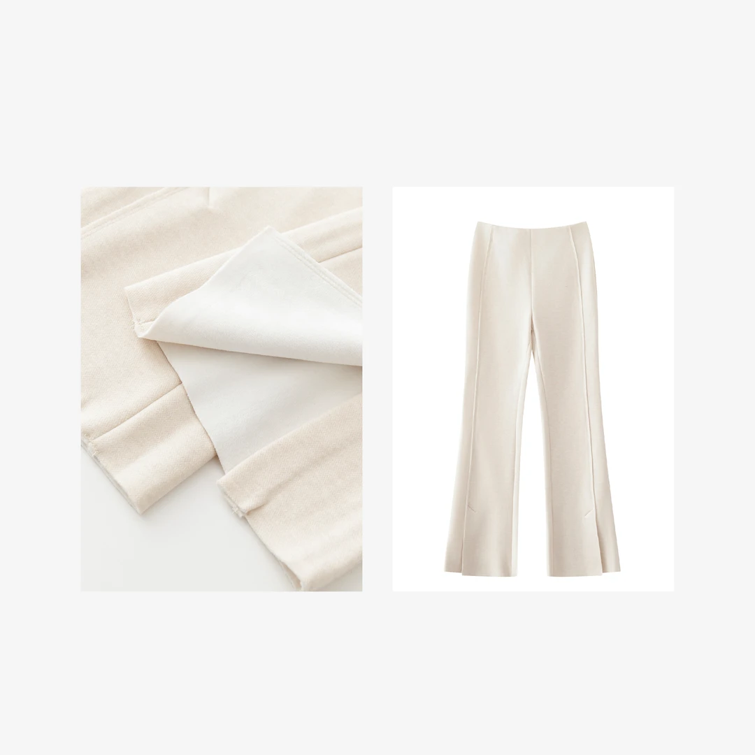 【97315】秋冬新款修身加绒长裤