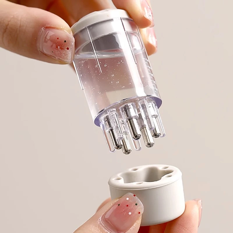 头皮上液器头部滚珠地尔米诺1ml导液梳按摩精油给药涂药涂抹神器