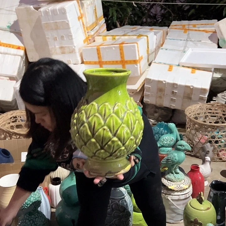 瓶高度30厘米口径12厘米微瑕捡漏