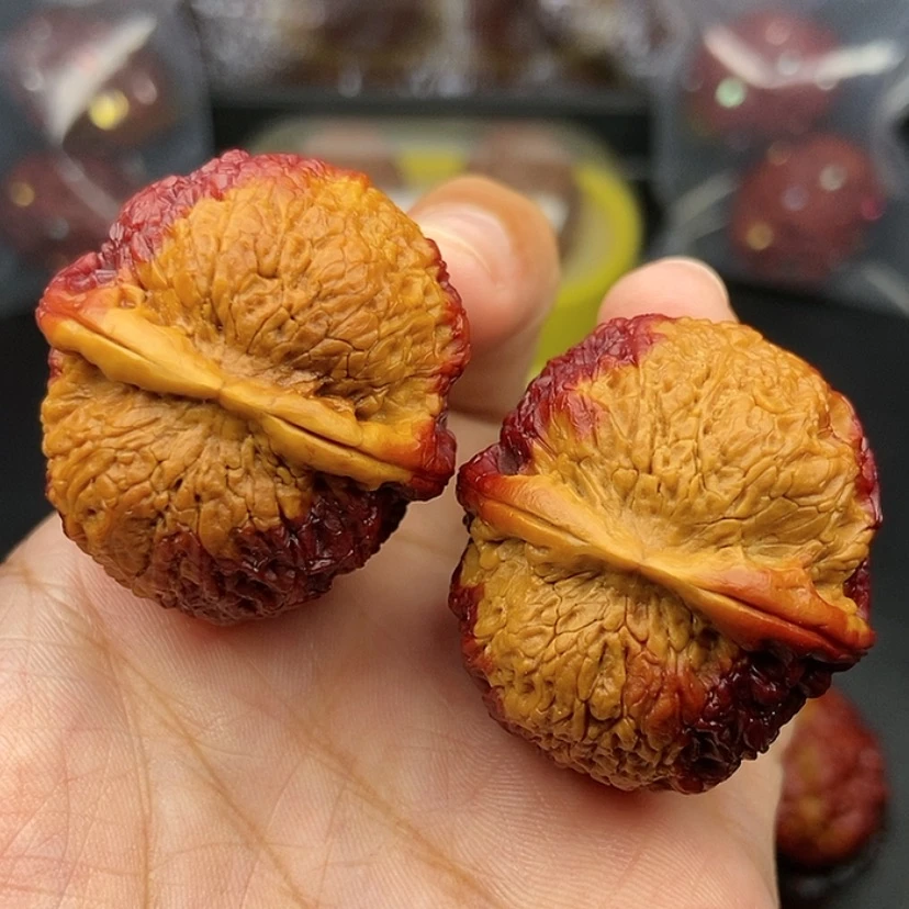 【闪购商品】把件文玩核桃37尺蛇皮球