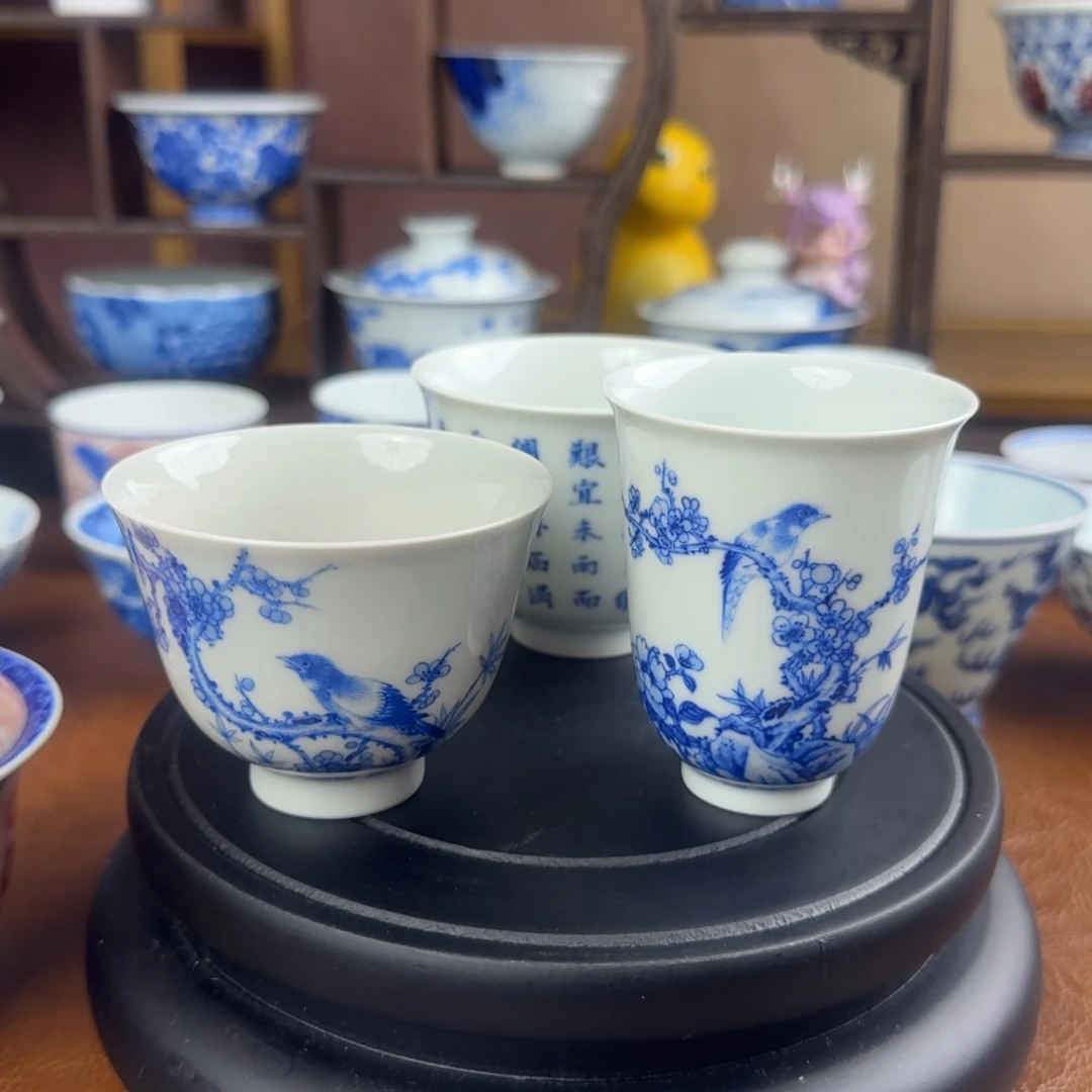 捡漏咯！景德镇纯手绘瓷器