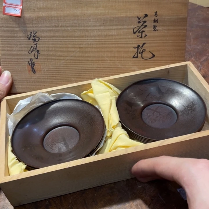 铜小六古美术工艺品摆件