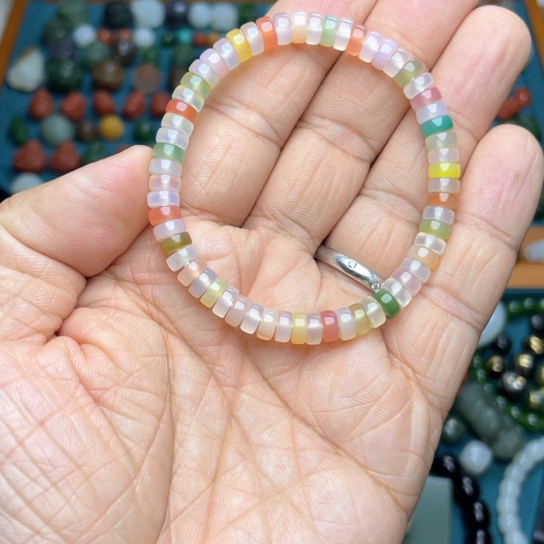 玛瑙/玉髓颈饰未镶嵌6*3mm