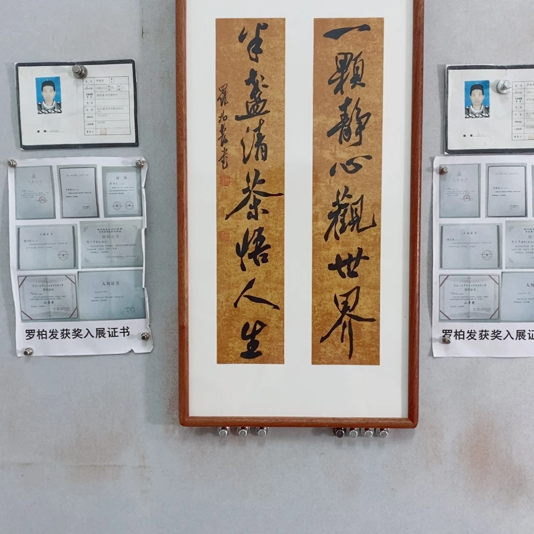 书法罗柏发老师作品