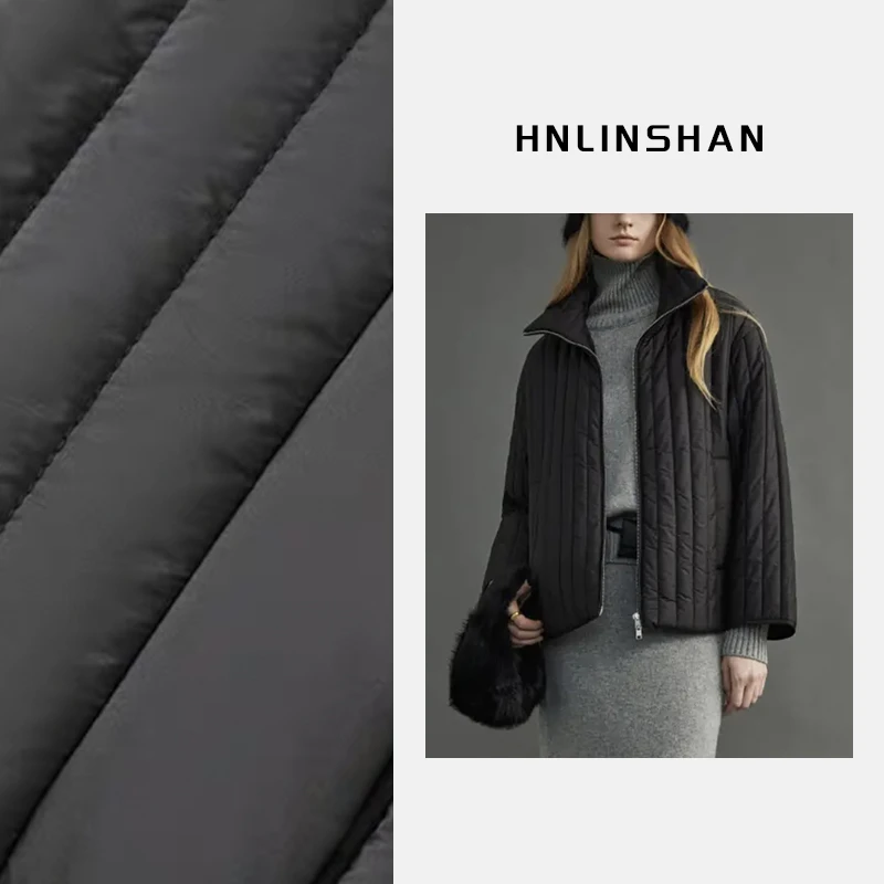 清【庆山】立领竖格外套ADK4005