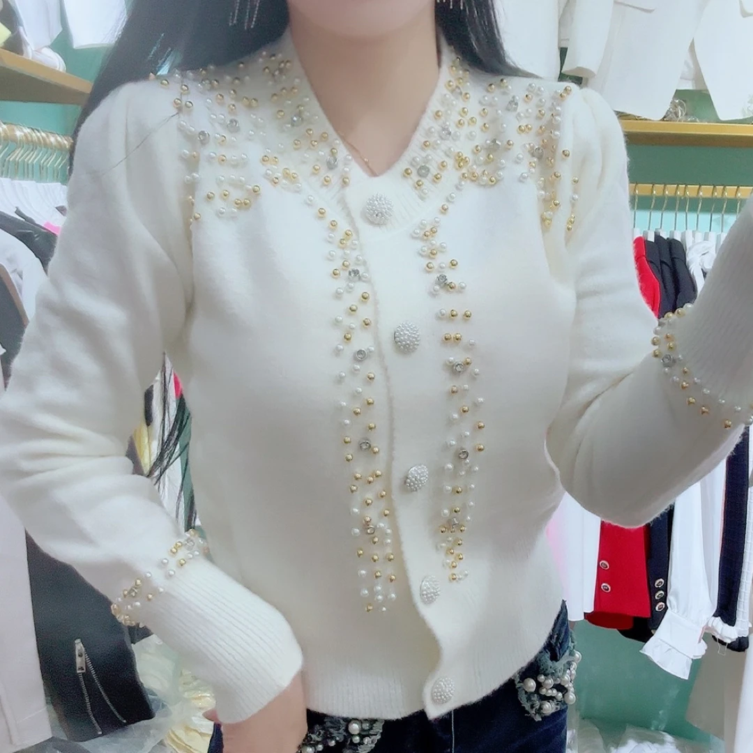 常规春季圆领欧美风短款毛针织衫秋冬ins毛衣百搭