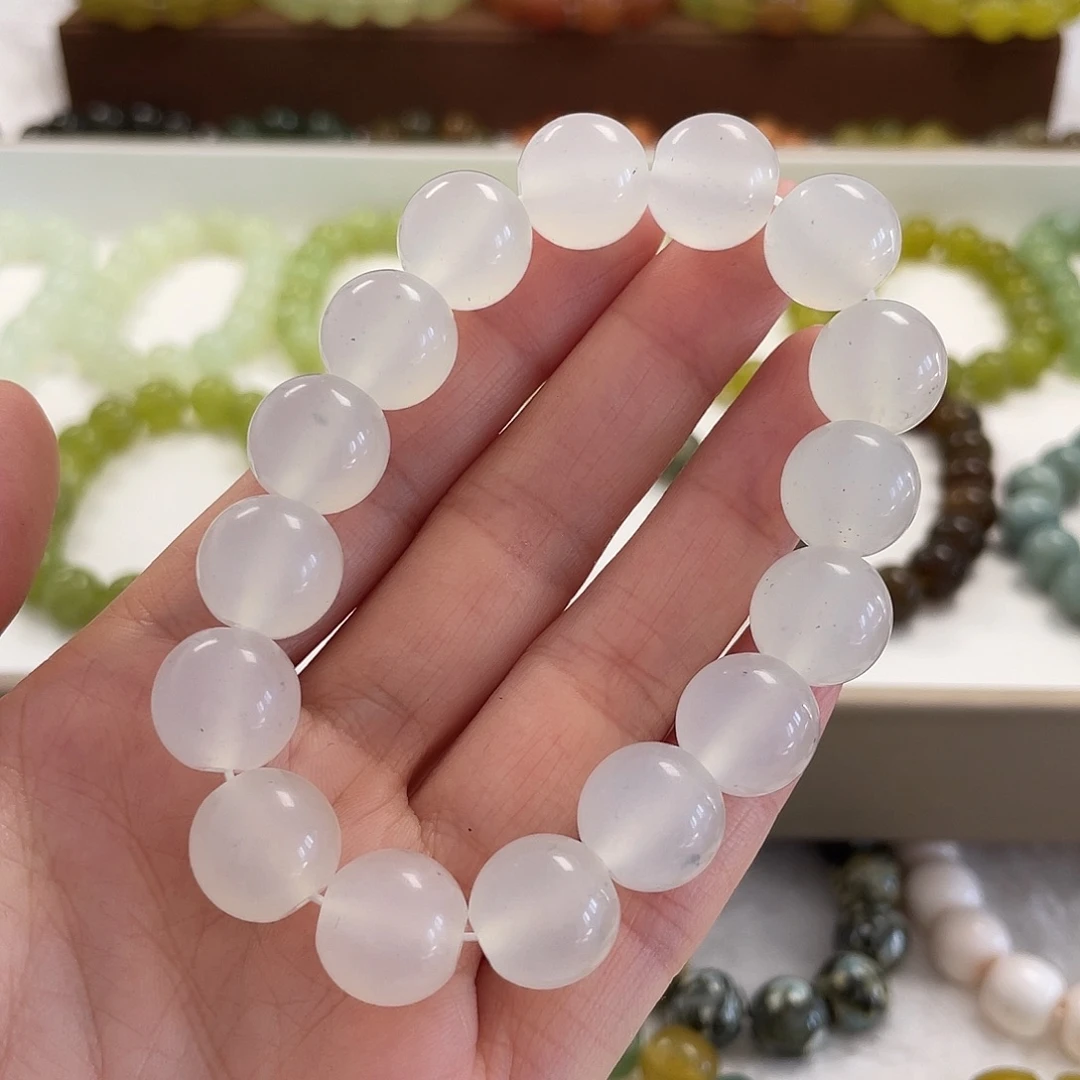 蛇纹石玉未镶嵌手串