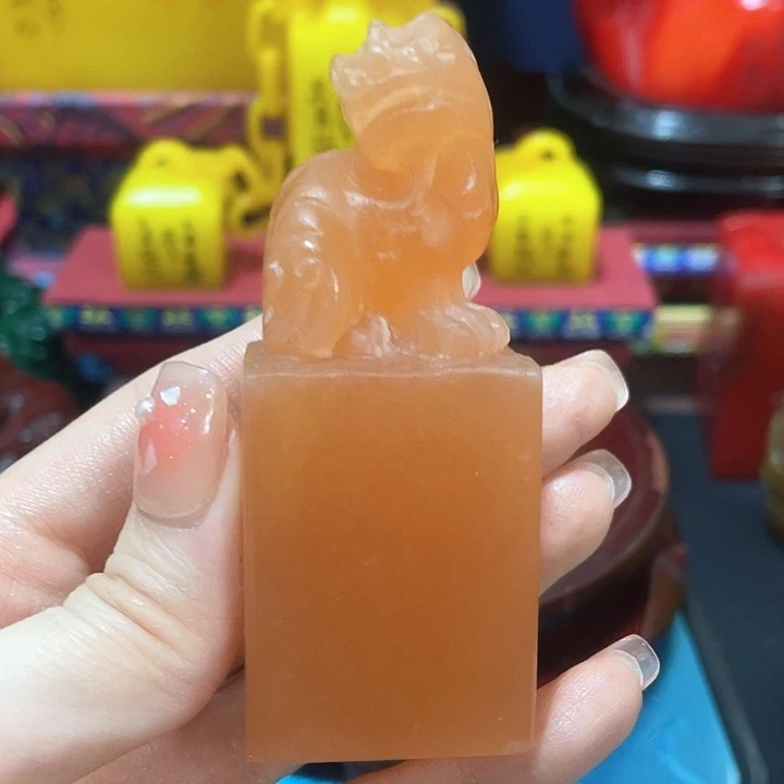 寿山石印石篆刻印章引首章闲章姓名章生日礼物