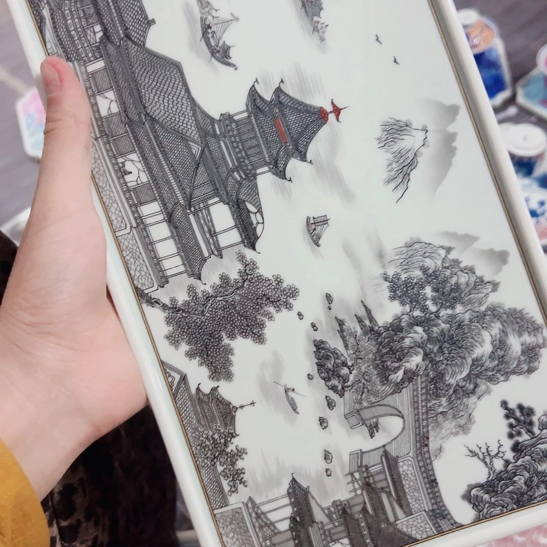 飞***沙瓷片景德镇陶瓷艺术价格