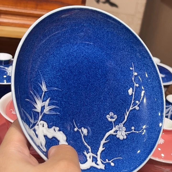 梅竹双清壶乘壶承