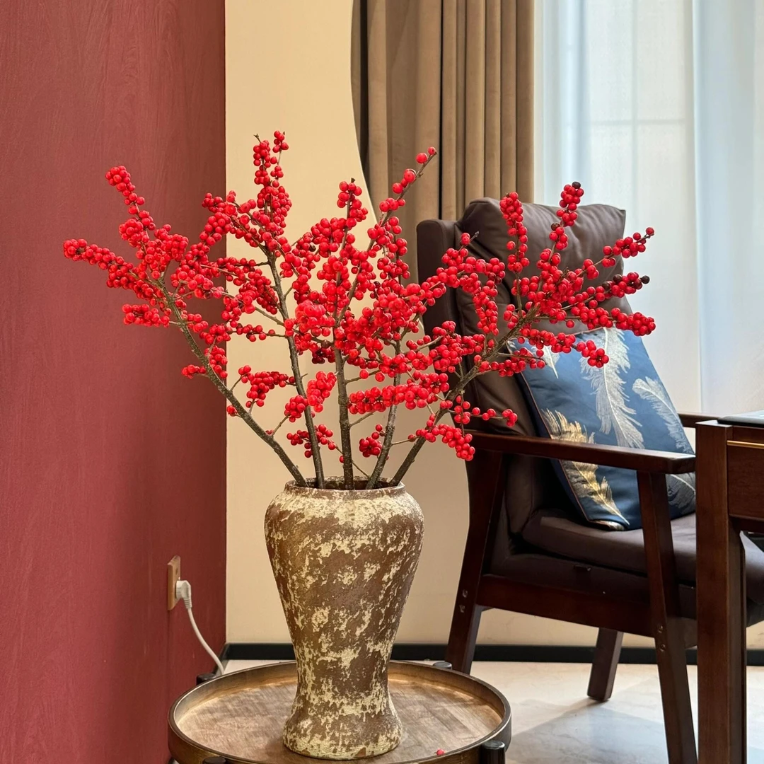 【AAA级80CM北美冬青切枝】云南基地直发 鲜切花 节日花 年宵花