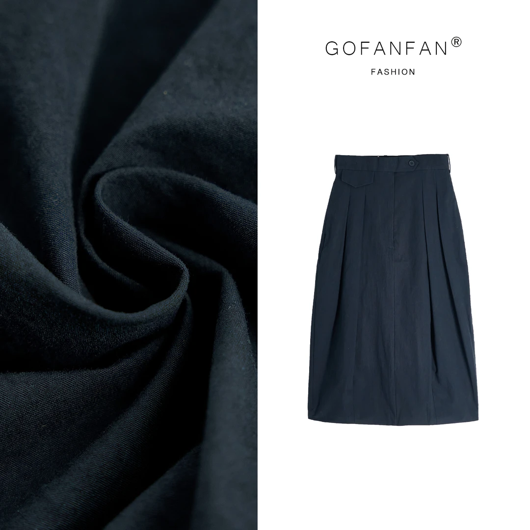 GFF STUFIO【随搭花苞裙】小众设计感时髦气质中长半身裙