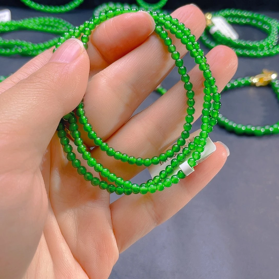 翡翠未镶嵌颈饰卡3