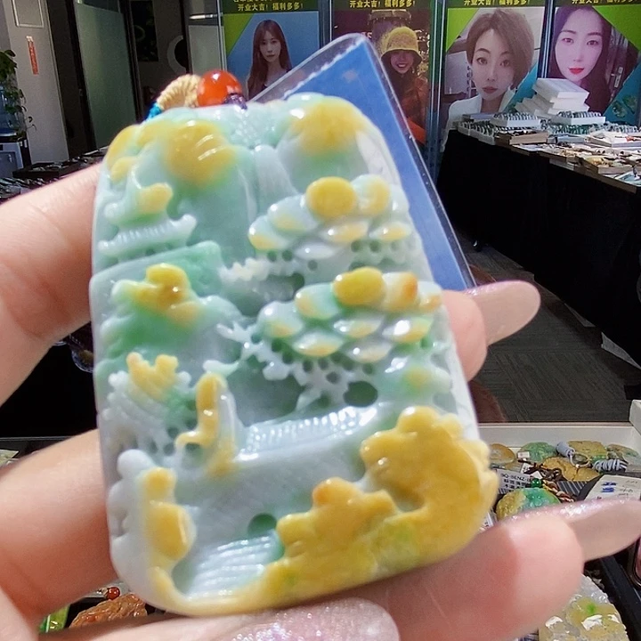 颈饰未镶嵌翡翠翡翠