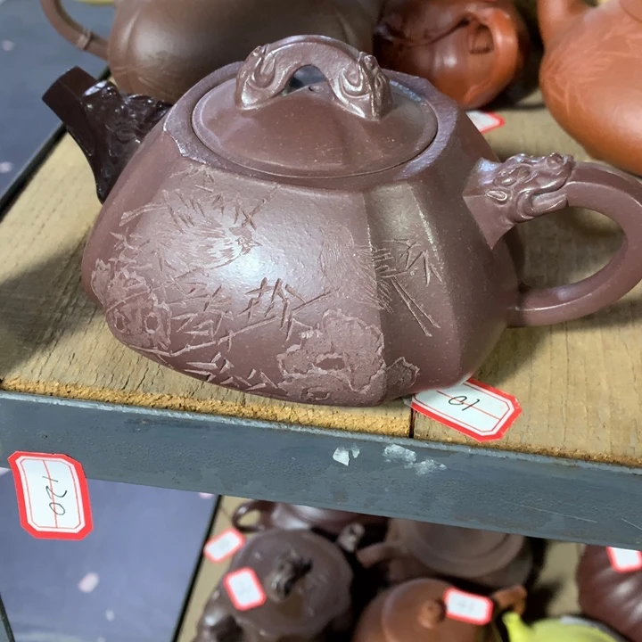 紫砂茶壶原矿手工15
