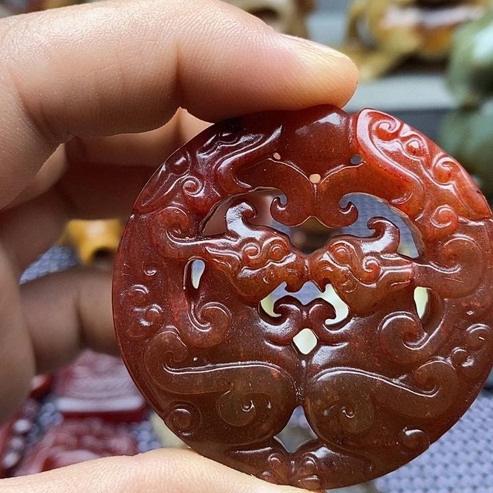 未镶嵌蛇纹石玉颈饰