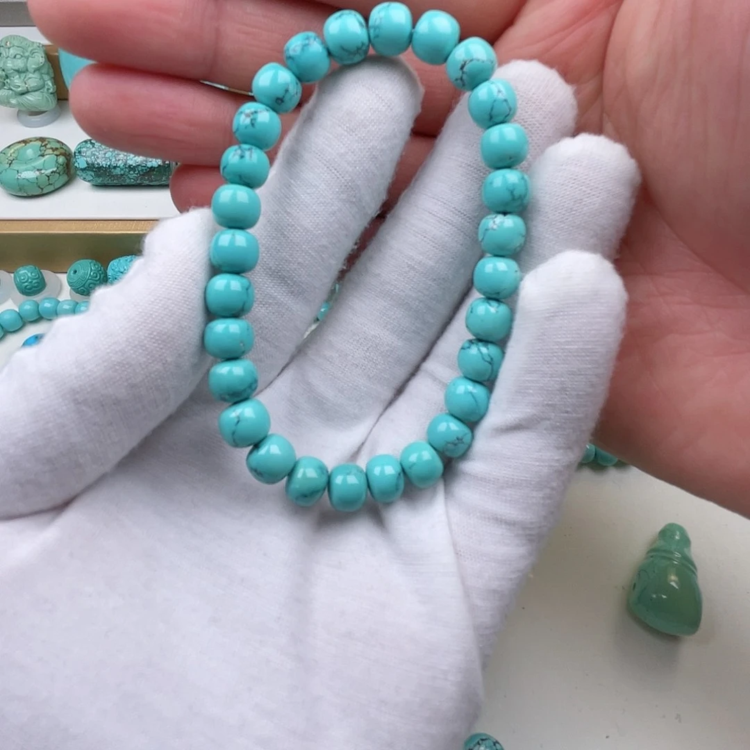 绿松石配饰未镶嵌小*