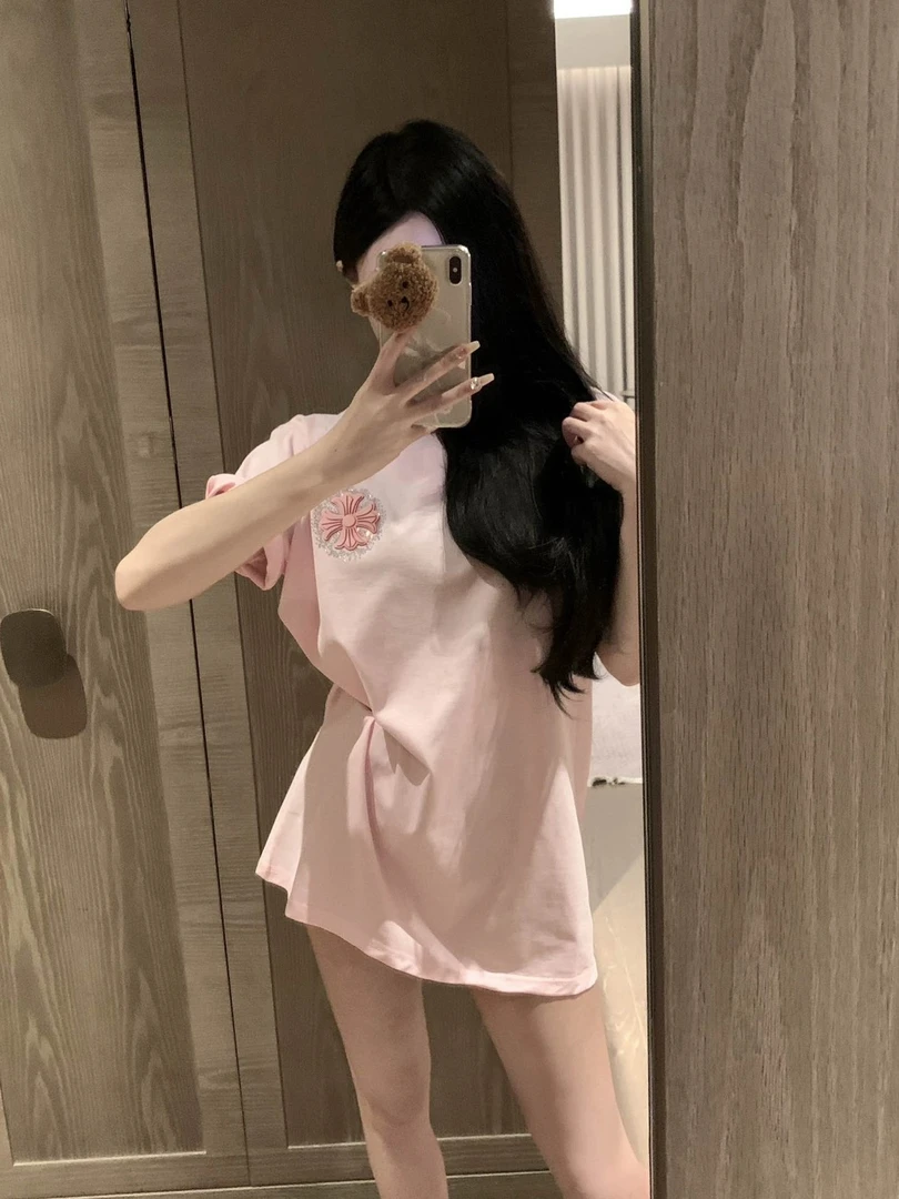 Y4八爪鱼烫钻码T女款男女同款T恤衫宽松1662-mo
