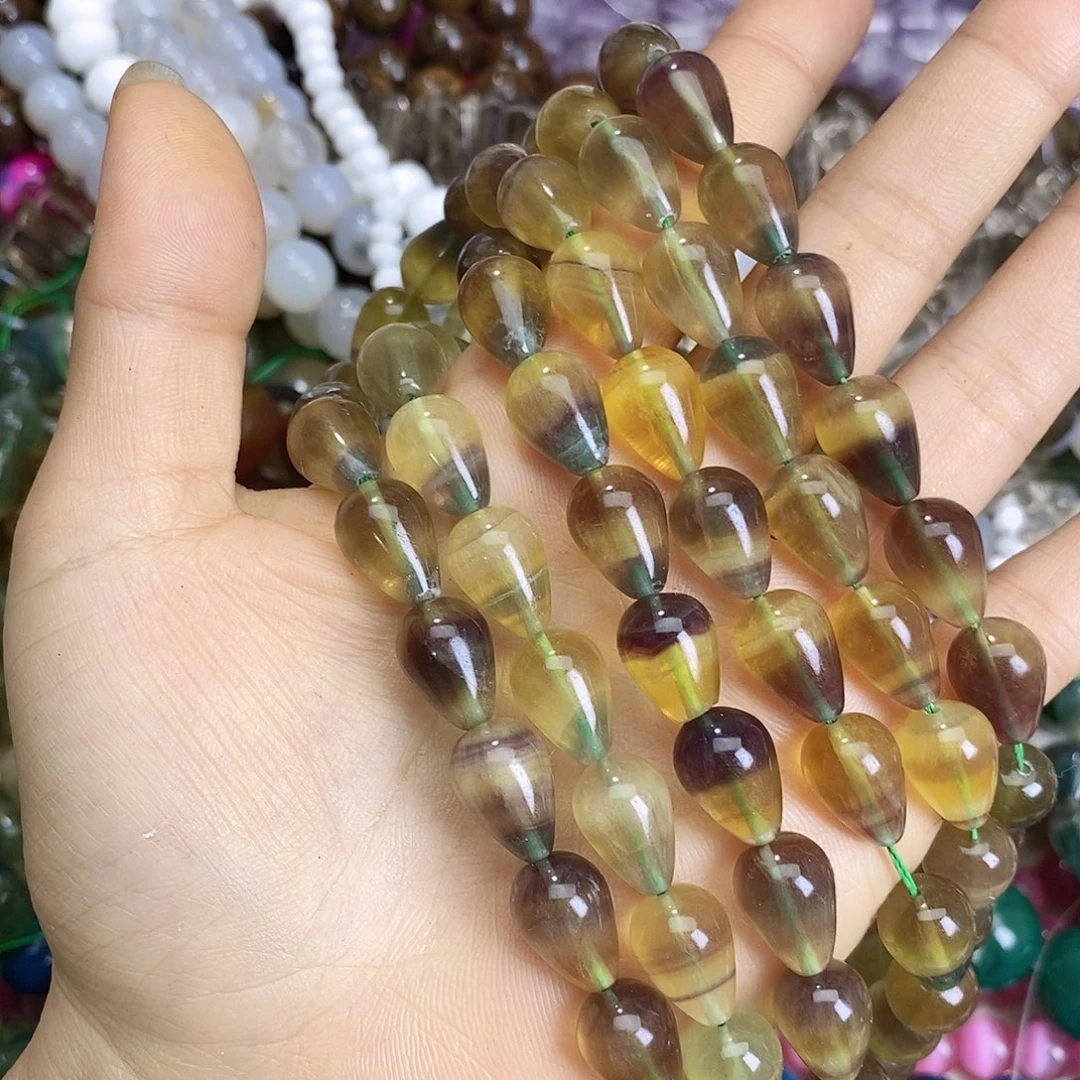 未镶嵌玛瑙/玉髓珠宝半成品大号莹石一条