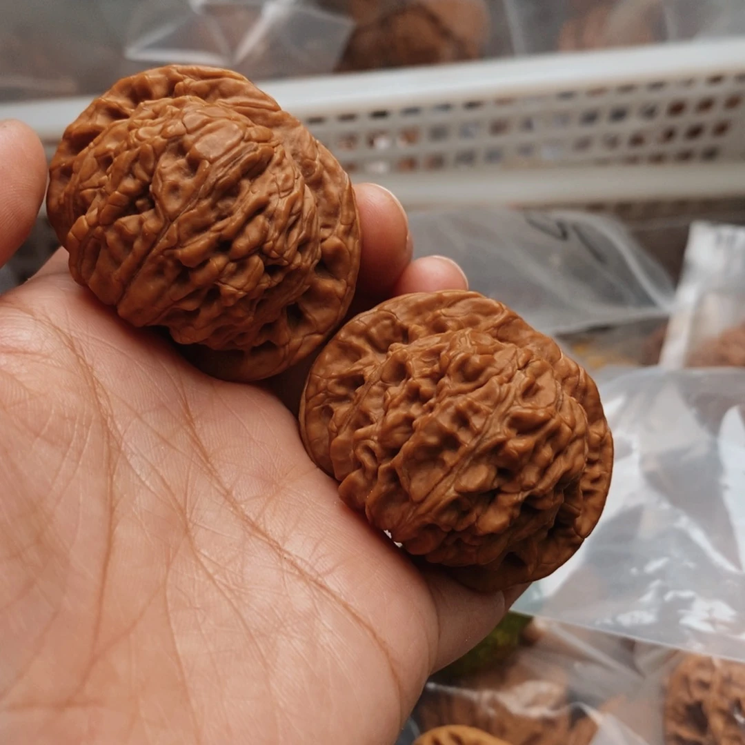 文玩核桃把件汉高楼46尺